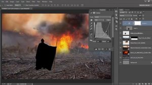 Photoshop Manipulation Tutorial - Burning Forest