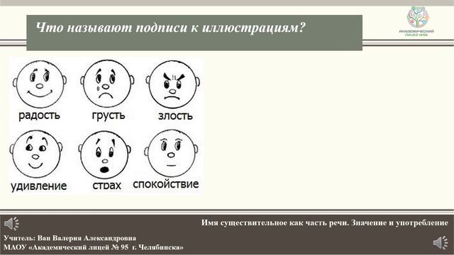 Имя существительное как часть речи Значение и употребление смотреть онлайн