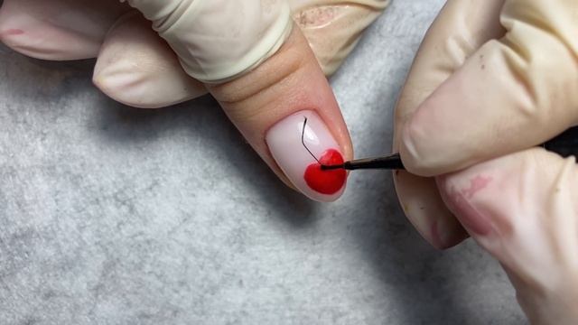 РИСУЕМ ВИШНЮ . Новый маникюр смотреть онлайн