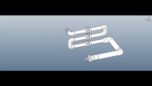 Сборка пенопатрона на статических смесителях