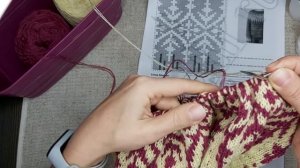Как я вяжу жаккард