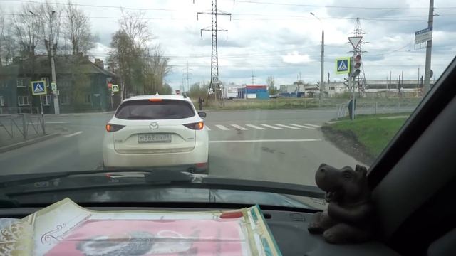 (132) АРХАНГЕЛЬСК. Небольшой обзор по дороге на дачу. смотреть онлайн