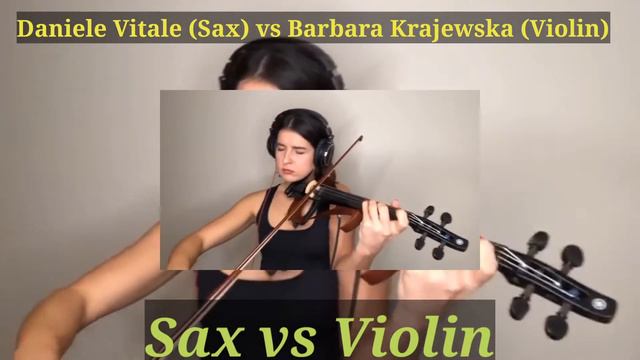 Sax vs Violin/ Dance Monkey/ Danielle vs Barbara смотреть онлайн