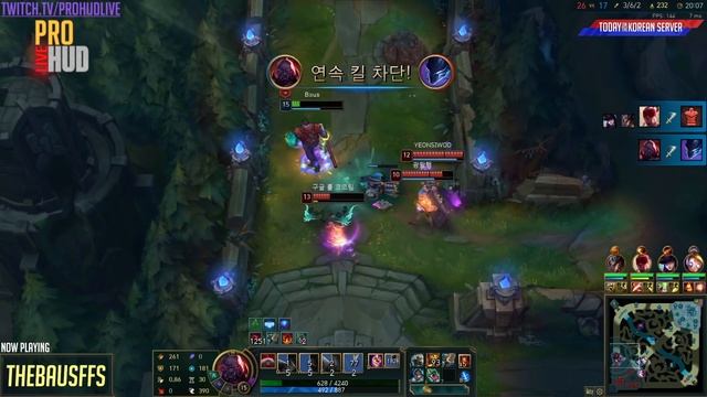 Chovy Just Witnessed First-hand TheBausffs' Magic - Thebausffs 1v4 in Korean Challenger смотреть онлайн