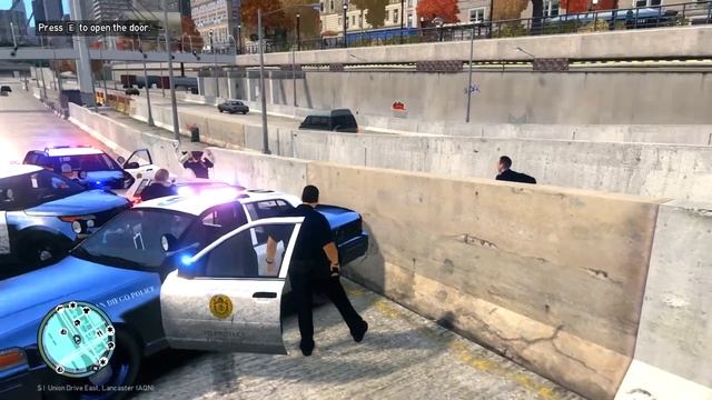 GTA IV LCPDFR 1.1 Day 97 San Diego Police Crown Victoria Patrol смотреть онлайн