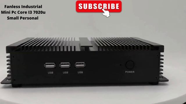 Fanless Industrial Mini Pc Core I3 7020u Small Personal Computer 4k Mini Computer Hardware Software смотреть онлайн