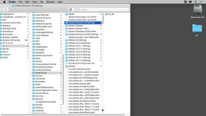 Reset preferences for Illustrator on macOS