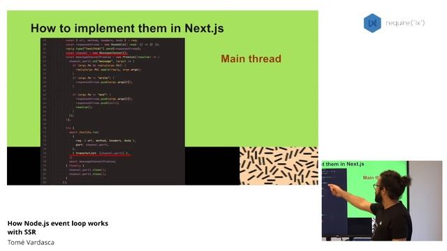 Require LX May 2022 - How Node.js event loop works with SSR by Tomé Vardasca