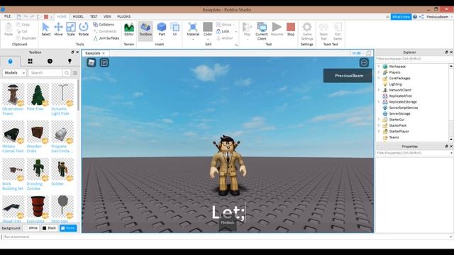 Roblox Studio : How to make Rpg game gun смотреть онлайн