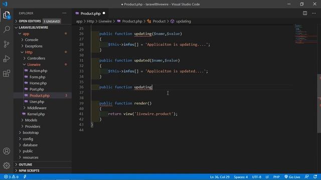 Laravel 8 Tutorial - Livewire Life Cycle Hook