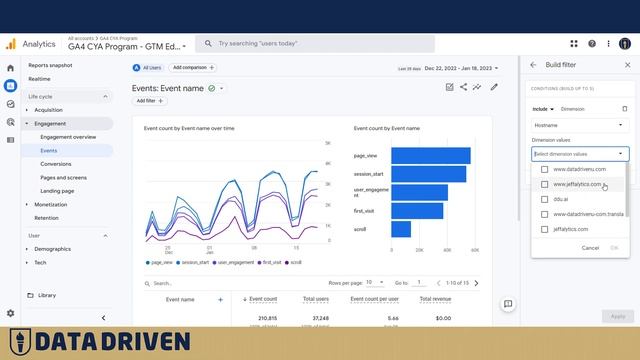 Filtering Data In GA4 (Subdomains, Internal Traffic & More) смотреть онлайн