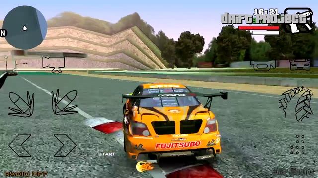 GTA SA SUBARU IMPREZA D1 WRX Yukes Team Orange @ N