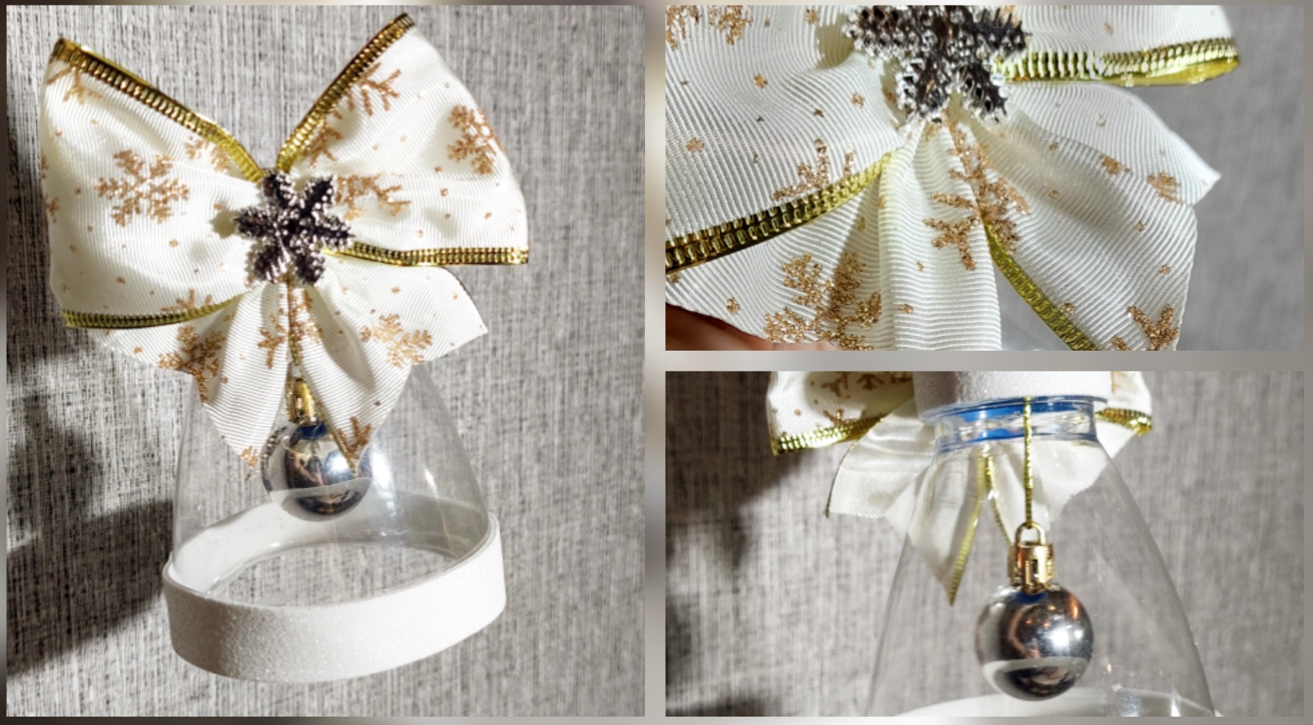 Колокольчик из бутылки, ёлочная игрушка своими руками.mp4 смотреть онлайн