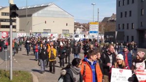 Demo für Frieden, Freiheit und Demokratie in Kassel am 20.März 2021