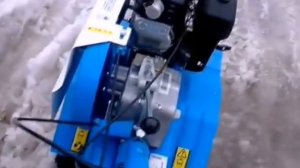 Мотоблок Нева (зимние покатушки)