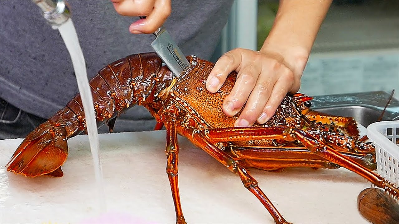 Япония-Уличная еда, самые свежие морепродукты