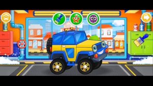 Автомойка игра моем машинку часть 4