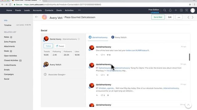 Zoho CRM 2018 Beginner Introduction Tutorial To the FREE Zoho CRM смотреть онлайн