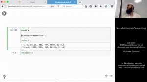 Intro to Computing 15 - Nested Sequences, Tuples, List Comprehensions (Urdu)