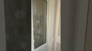 Внутренняя отделка лоджии 6м, разделенная перегородкой на две части