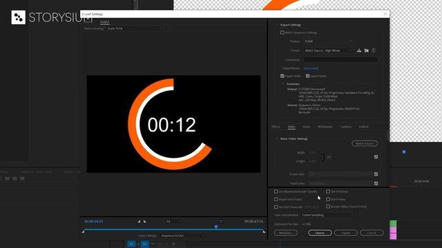 Export with ALPHA Channel to make your video Transparent  - Premiere Pro
