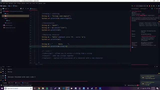 Java Library [#4] - More String Methods смотреть онлайн