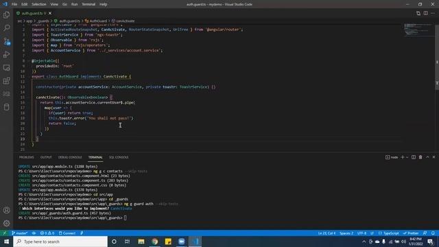 angular tutorial for beginners Routing | Router Guards | implement CanActivate to your pages смотреть онлайн