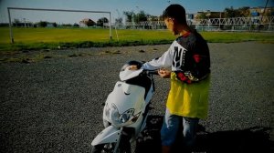 Обзор на скутер Yamaha Jog R