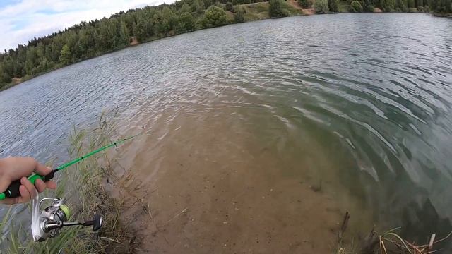 Рыбалка 2019. Карьер в подмосковье. Мормышинг,  микроджиг и блеса. Рыбалка на спиннинг. смотреть онлайн