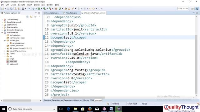 Building and Running Java Application Using Maven - Selenium with Java Tutorial for Beginners