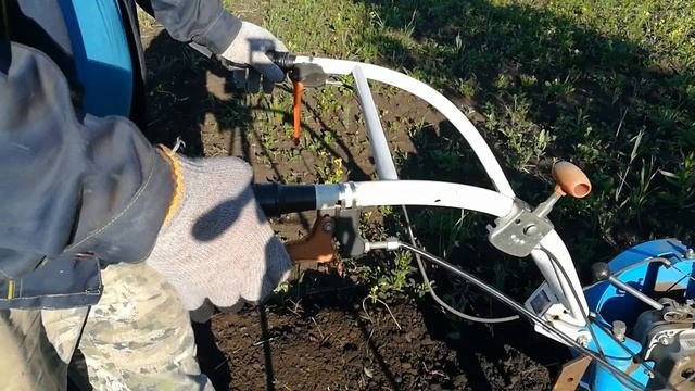 Мотоблок Как  Пахать УРОК 1