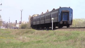 ТЭП70- 0195 с поездом МОСКВА СИМФЕРОПОЛЬ ИДЕТ НА ПОСАДКУ