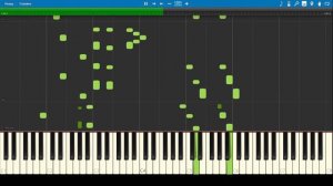 Мурка Synthesia+ midi (How to play Murka piano tutorial)