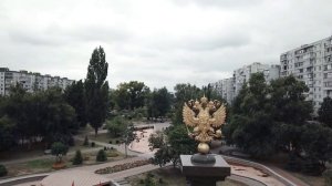 Город Старый Оскол с высоты птичьего полета