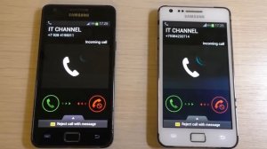 Samsung Galaxy S2 (Black & White) Incoming Call
