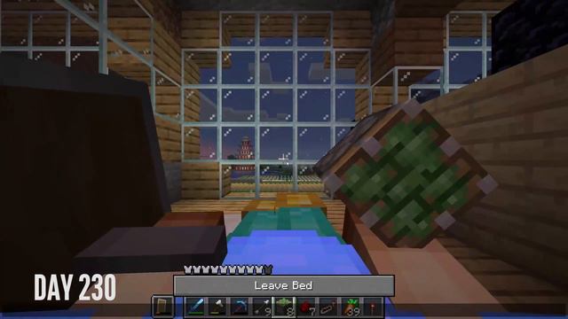 A Noob Survived 300 Days In Minecraft And This Is What Happened... (Ender Dragon Finale) смотреть онлайн