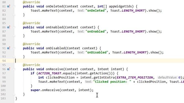 App Widget Part 6 - UPDATE COLLECTION WIDGET - Android Studio Tutorial