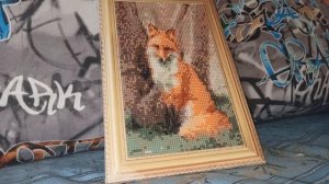 АЛМАЗНАЯ МОЗАИКА. Лайфхак для алмазной вышивки . Покрытие алмазной мозаики.