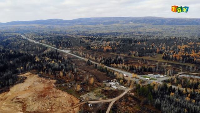 Трасса М5 - Первые километры нового поворота смотреть онлайн