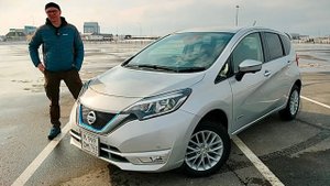 ЛУЧШЕ ТЕСЛЫ: Электрический Nissan e-Note ЗАРЯЖАЕТ СЕБЯ САМ.