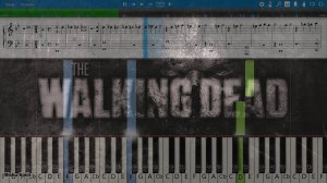 The Walking Dead - Season 6 OST - The Calm Before [Piano Tutorial | Sheets | MIDI] Synthesia