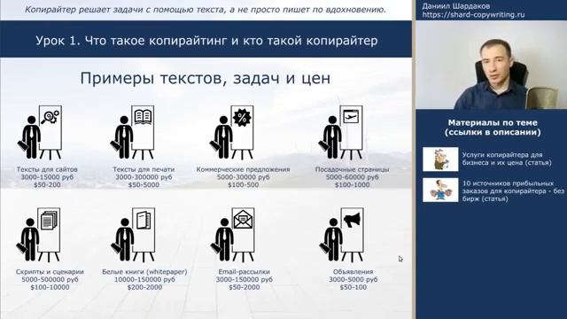 Урок 1  Что такое копирайтинг и кто такой копирайтер   Курс Копирайтинг с нуля з