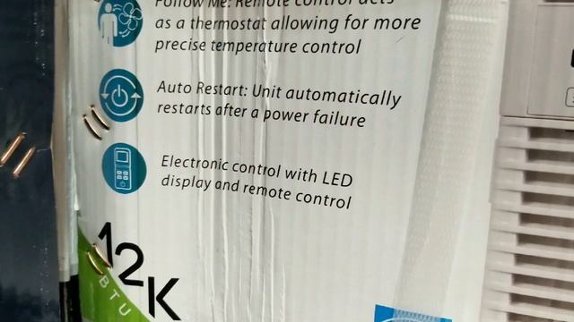 Costco! Danby 12,000 BTU Window Air Conditioner /w Ionizer! $239!!! смотреть онлайн