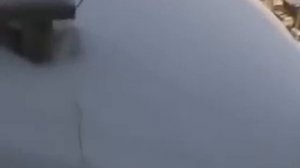 Солнечный вакуумный коллектор зимой.flv