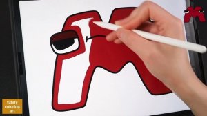 알파벳로어 그리기 How To Draw Alphabet Lore (A - Z) / easy drawing, coloring