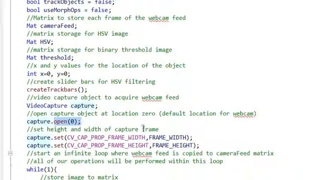 OpenCV Tutorial: Real-time oject tracking