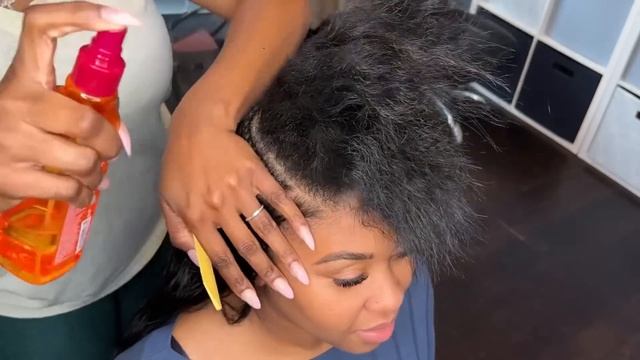 She is going to a GALA | Detailed Step by Step Quickweave Half Up/ Half Down Install. смотреть онлайн