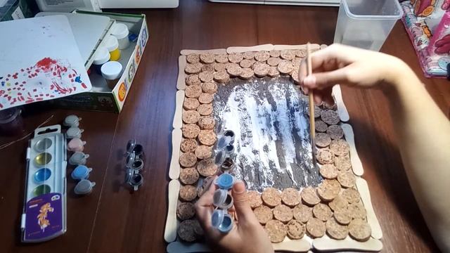 DIY NOTE BOARD/Как сделать красивую доску для заметок/Оригинальный домашний декор на стену