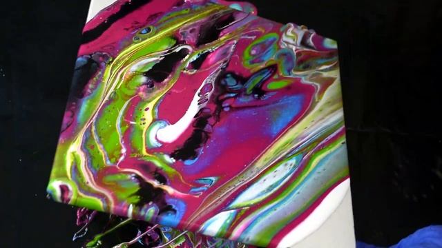 Акриловая заливка с применением WD40. смотреть онлайн