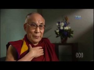 Интервью Далай-ламы телеканалу ABC. Сидней, Австралия
